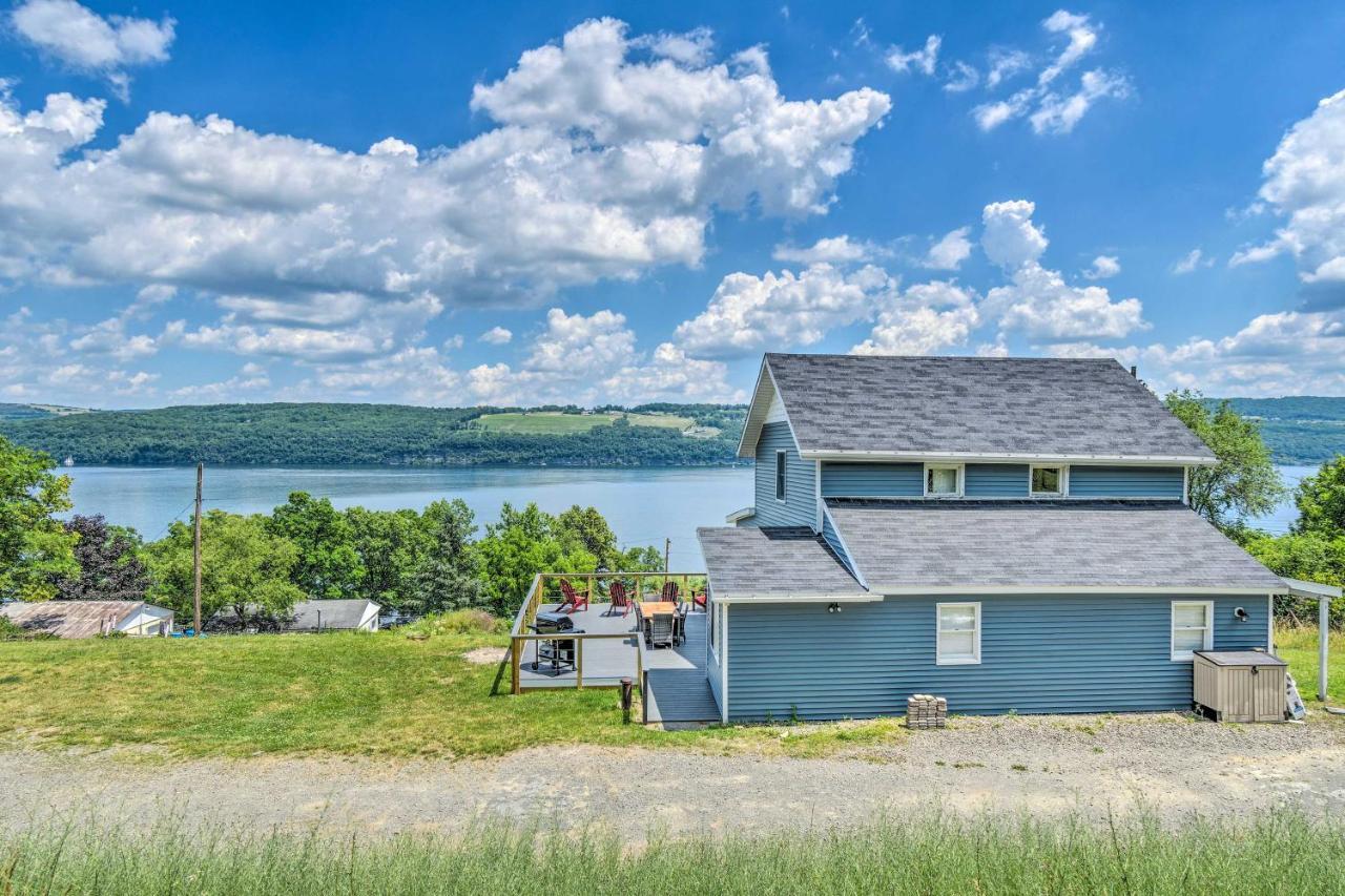 Watkins Glen Lakeview Cottage With Waterfall! Экстерьер фото